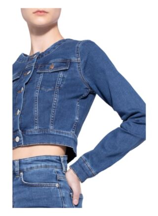 NA-KD Jeansjacke Damen, Blau