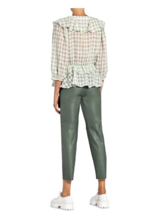 NEO NOIR Besoa Blusenshirt Damen, Grün