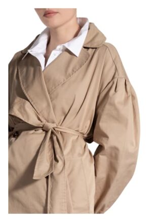 NEO NOIR Branco Trenchcoat Damen, Beige