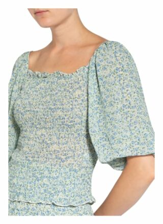 NEO NOIR Stuart Delicate Blusenshirt Damen, Blau