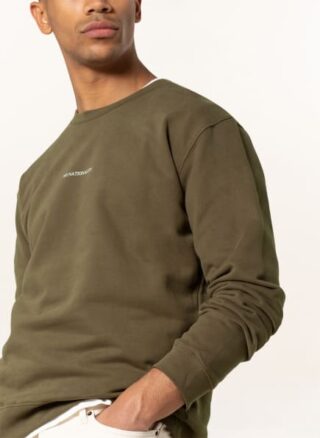 NN07 Barrow Sweatshirt Herren, Grün
