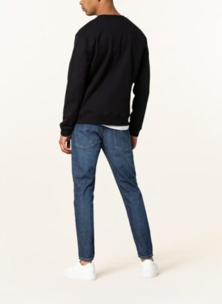 NN07 Barrow Sweatshirt Herren, Schwarz