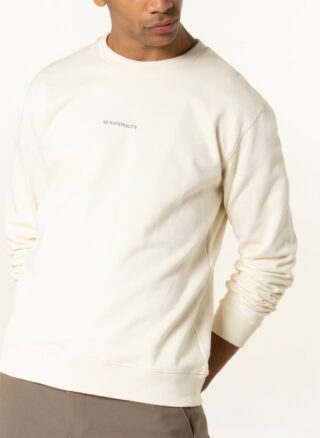 NN07 Barrow Sweatshirt Herren, Weiß