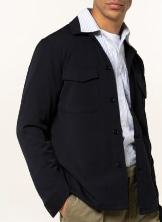 NN07 Bernard Overshirt Herren, Blau