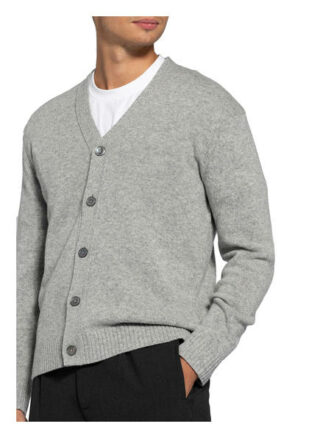 NN07 Bjorn Strickjacke Herren, Grau