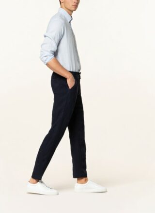 NN07 Karl Leinenhose Herren, Blau