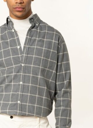 NN07 Levon Casual-Hemd Herren, Grau