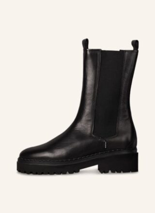 NUBIKK Fae Adams Chelsea Boots Damen, Schwarz