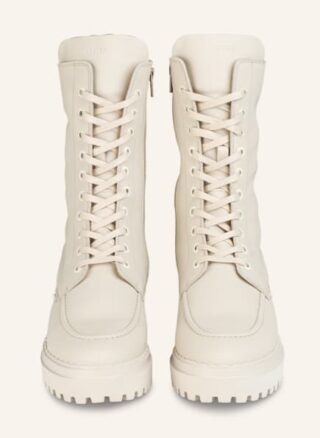 NUBIKK Fae Aubine Schnürboots Damen, Beige