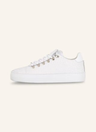 NUBIKK Jagger Python Sneaker Herren, Weiß