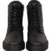 NUBIKK Logan Harbor Schnürboots Herren, Schwarz