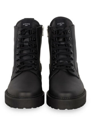 NUBIKK Logan Harbor Schnürboots Herren, Schwarz