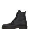 NUBIKK Logan Harbor Schnürboots Herren, Schwarz