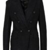 NVSCO Blazer Damen, Schwarz