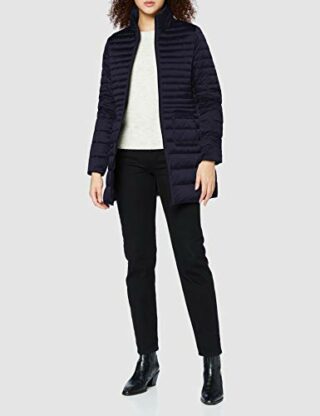 Naf Naf Bu-chouetti Steppmantel Damen, Blau