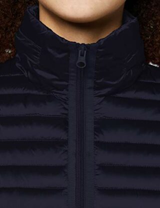 Naf Naf Bu-chouetti Steppmantel Damen, Blau