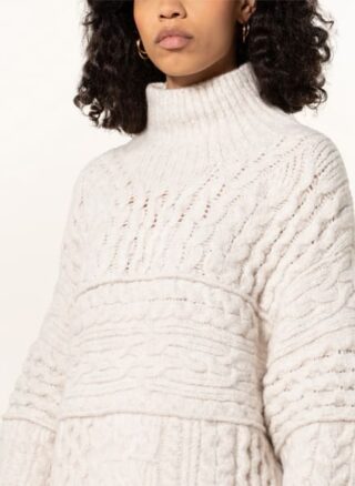 Nanushka Raw Pullover Damen, Beige
