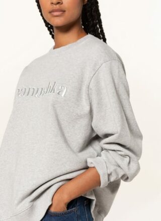Nanushka Sweatshirt Damen, Grau