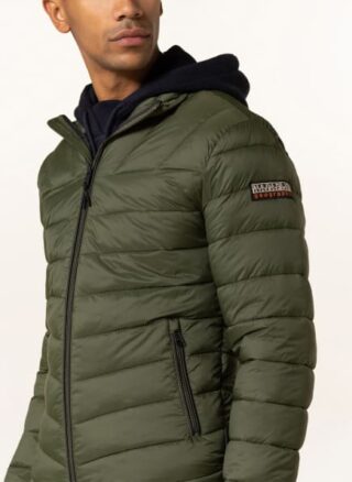 Napapijri Aerons Steppjacke Herren, Grün