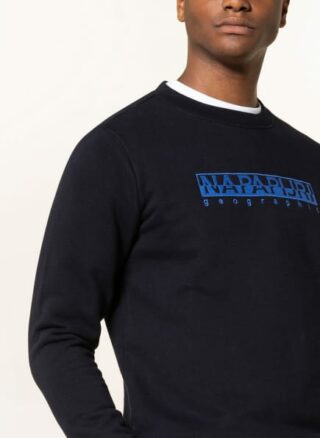 Napapijri Berber Sweatshirt Herren, Blau