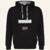 Napapijri Burgee Hoodie Herren, Schwarz