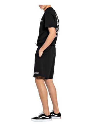 Napapijri Nasan 2 Sweatshorts Herren, Schwarz