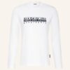 Napapijri Serber Longsleeve Herren, Weiß