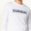 Napapijri Serber Longsleeve Herren, Weiß