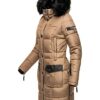 Navahoo Sinja Steppmantel Parka Steppmantel Damen, Grau