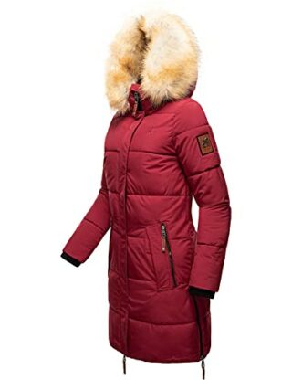 Navahoo Steppmantel Damen, Rot