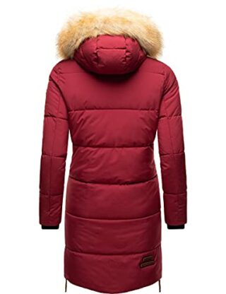 Navahoo Steppmantel Damen, Rot
