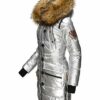 Navahoo Steppmantel Damen, Silber