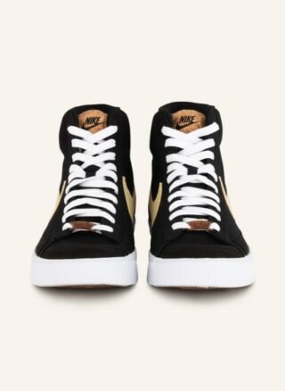 Nike Blazer Mid '77 Hightop-Sneaker Herren, Schwarz