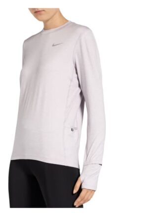 Nike Dri-Fit Element Longsleeve Damen, Grau