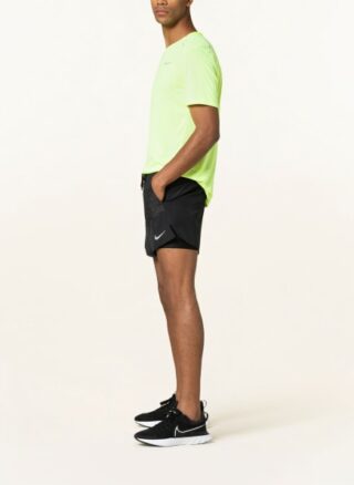 Nike Dri-Fit Flex Stride Run Division Shorts Herren, Schwarz