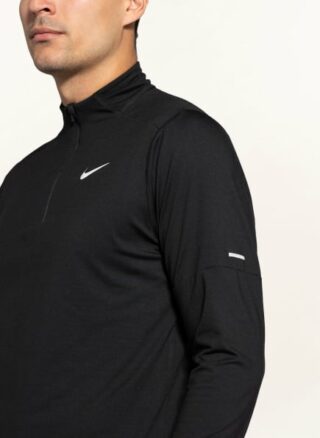 Nike Dri-Fit Longsleeve Herren, Schwarz