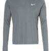 Nike Dri-Fit Miler Longsleeve Herren, Grau