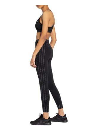 Nike Dri-Fit One Icon Clash 7/8-Leggings Damen, Schwarz