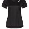 Nike Dri-Fit Race Laufshirt Damen, Schwarz