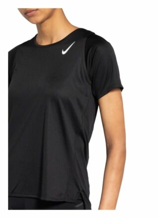 Nike Dri-Fit Race Laufshirt Damen, Schwarz