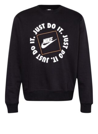 Nike Sportswear Just Do It Sweatshirt Herren, Schwarz