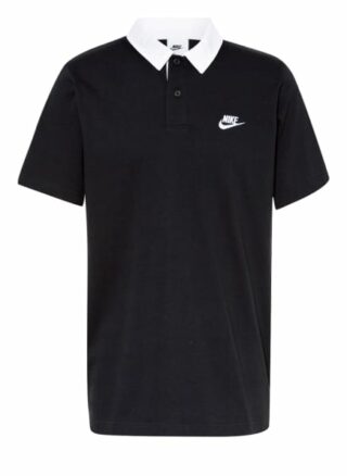 Nike Sportswear Rugby Poloshirt Herren, Schwarz