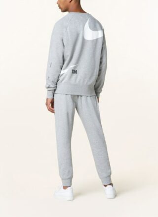Nike Sportswear Swoosh Sweatshirt Herren, Grau