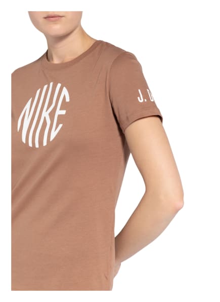 Nike Sportswear T-Shirts Damen, Braun Nike Sportswear T-Shirts Damen, Braun