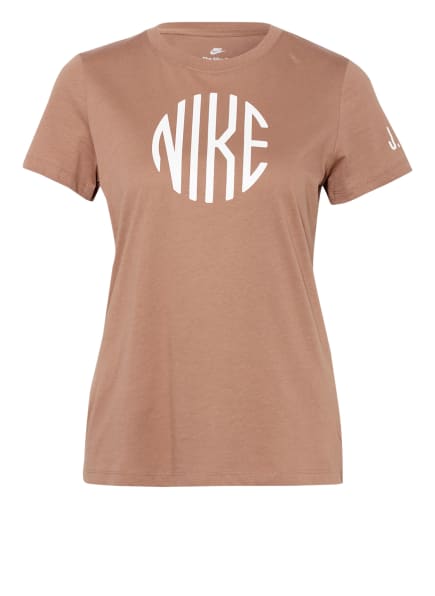 Nike Sportswear T-Shirts Damen, Braun Nike Sportswear T-Shirts Damen, Braun