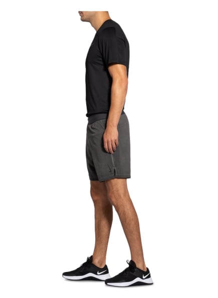 Nike Yoga Dri-Fit Flex Shorts Herren, Grau