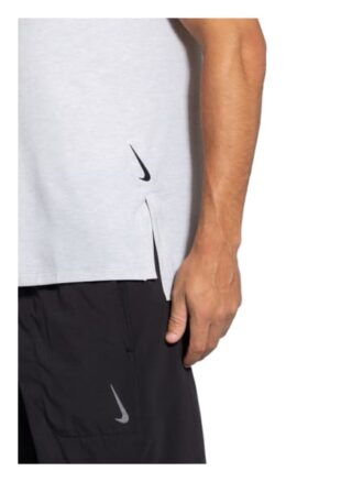 Nike Yoga Dri-Fit T-Shirt Herren, Grau
