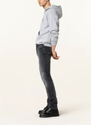 Nudie Jeans Grim Tim Slim Fit Jeans Herren, Schwarz
