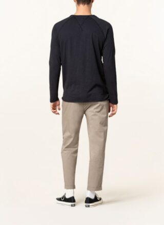Nudie Jeans Otto Longsleeve Herren, Blau