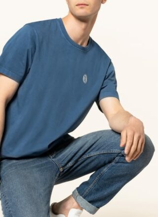 Nudie Jeans T-Shirt Herren, Blau